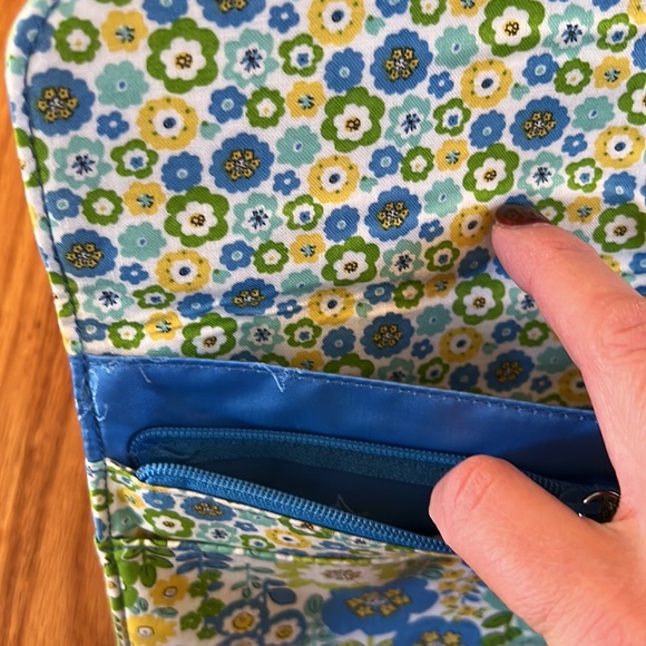 Vera Bradley Travel Envelope NWT English Meadow Print- Read Description! - Picture 7 of 8